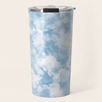 Clouds Pattern Travel Mug Gallery Image 1