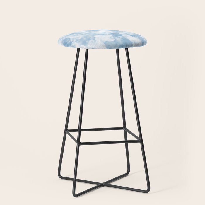 Clouds Pattern Stool Gallery Image 1