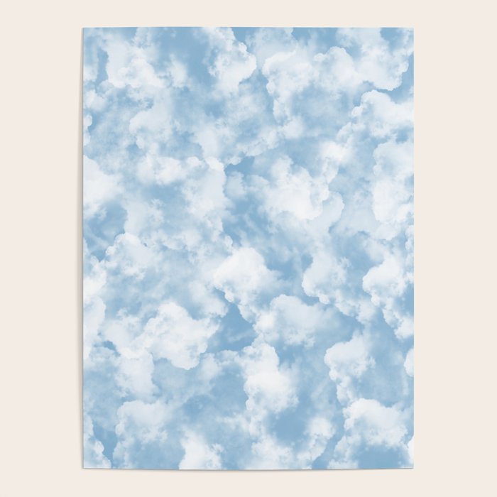 Clouds Pattern Poster Gallery Image 4