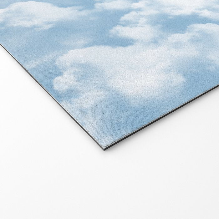 Clouds Pattern Welcome Mat Gallery Image 2