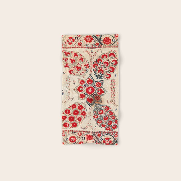 Bokhara Suzani Southwest Uzbekistan Embroidery Bath Towel Gallery Image 1