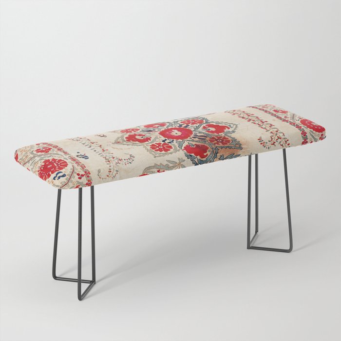 Bokhara Suzani Southwest Uzbekistan Embroidery Bench Gallery Image 1