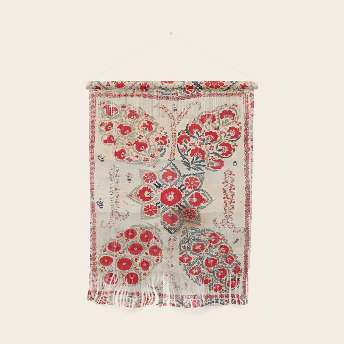 Bokhara Suzani Southwest Uzbekistan Embroidery Wall Hanging Gallery Image 1