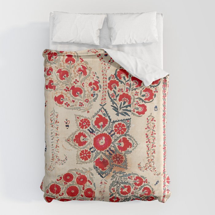 Bokhara Suzani Southwest Uzbekistan Embroidery Duvet Cover Gallery Image 6