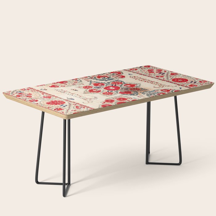 Bokhara Suzani Southwest Uzbekistan Embroidery Coffee Table Gallery Image 1