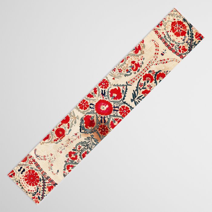 Bokhara Suzani Southwest Uzbekistan Embroidery Table Runner Gallery Image 3