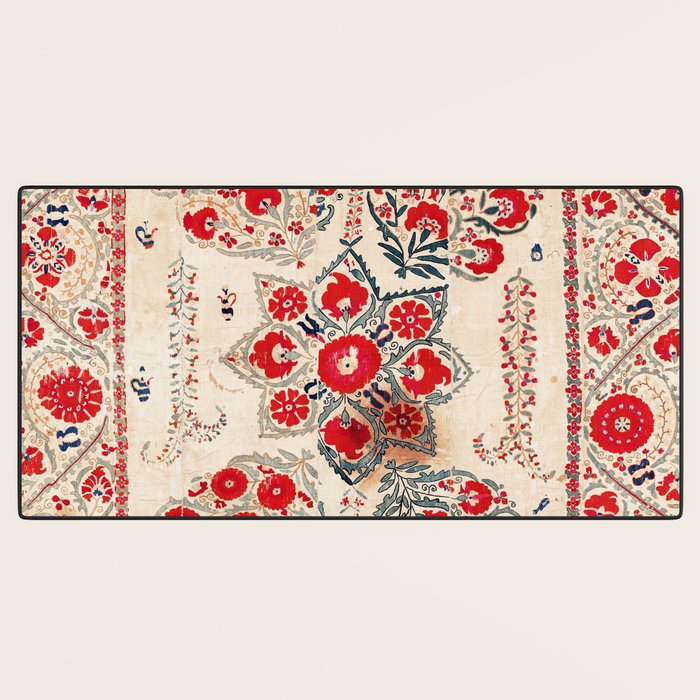 Bokhara Suzani Southwest Uzbekistan Embroidery Desk Mat Gallery Image 3