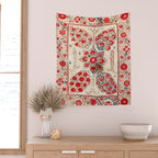 Bokhara Suzani Southwest Uzbekistan Embroidery Wall Tapestry Gallery Image 2