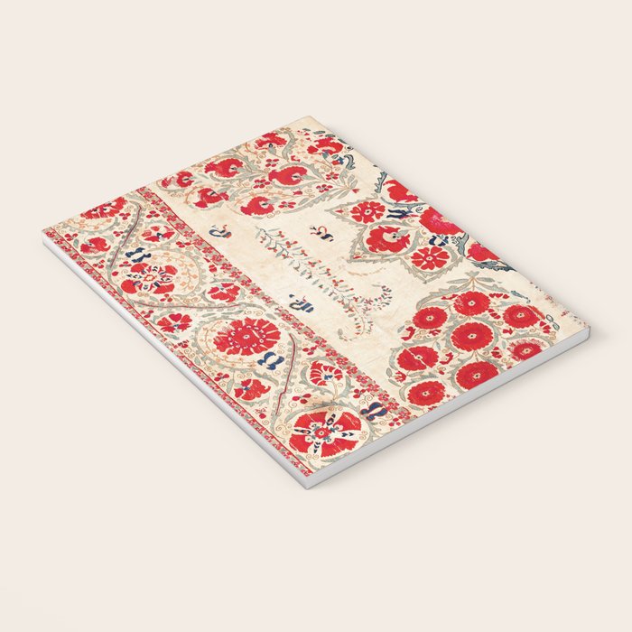 Bokhara Suzani Southwest Uzbekistan Embroidery Notebook Gallery Image 3