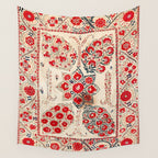 Bokhara Suzani Southwest Uzbekistan Embroidery Wall Tapestry Gallery Image 4