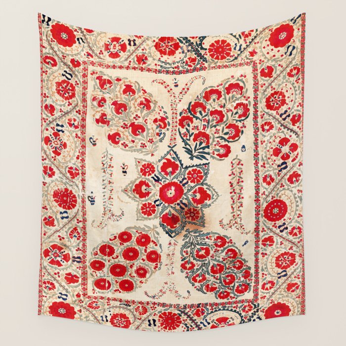 Bokhara Suzani Southwest Uzbekistan Embroidery Wall Tapestry Gallery Image 4