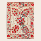 Bokhara Suzani Southwest Uzbekistan Embroidery Poster Gallery Image 4