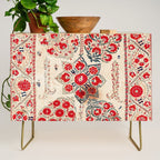 Bokhara Suzani Southwest Uzbekistan Embroidery Credenza Gallery Image 1