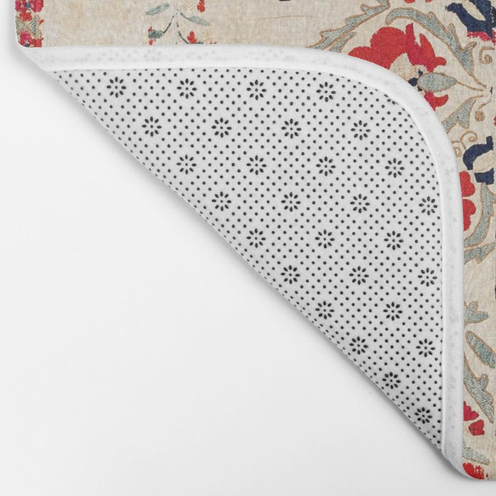 Bokhara Suzani Southwest Uzbekistan Embroidery Bath Mat Gallery Image 2