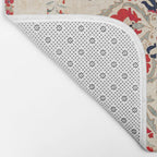 Bokhara Suzani Southwest Uzbekistan Embroidery Bath Mat Gallery Image 2