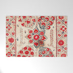 Bokhara Suzani Southwest Uzbekistan Embroidery Welcome Mat Gallery Image 1