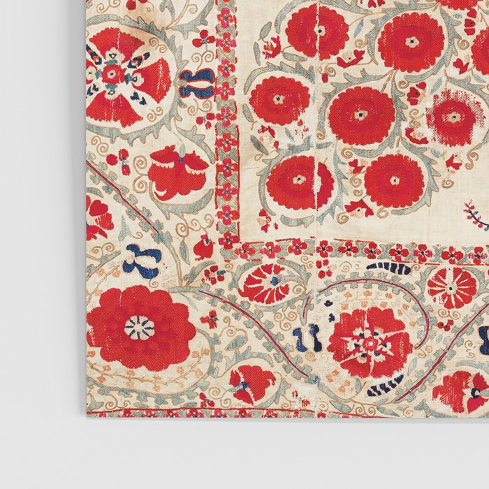 Bokhara Suzani Southwest Uzbekistan Embroidery Poster Gallery Image 3
