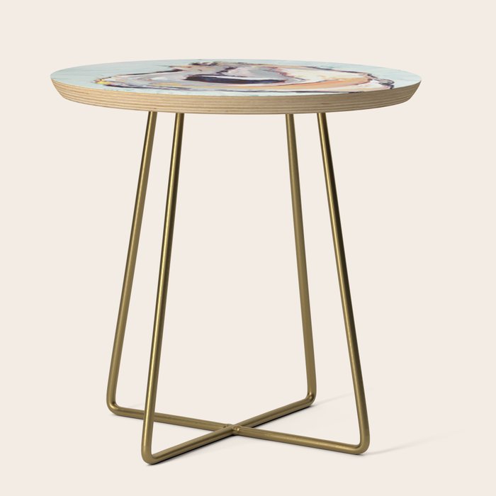 Oyster shell Side Table Gallery Image 1