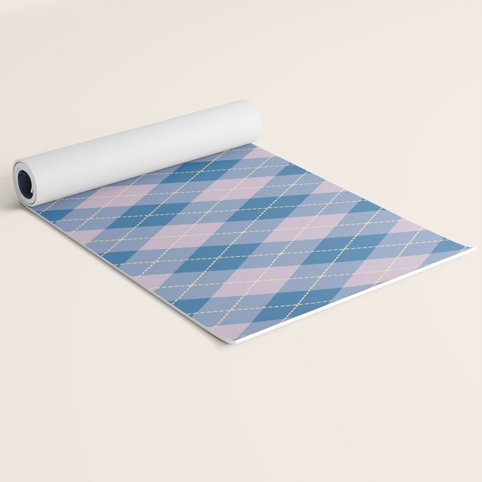 argyle prep 1 Yoga Mat Gallery Image 2