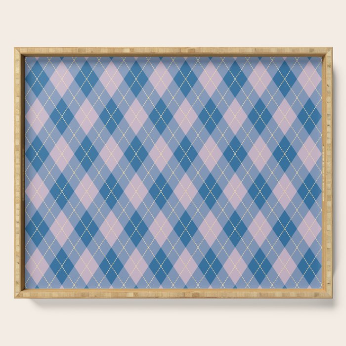 argyle prep 1 Serving Tray Gallery Image 1
