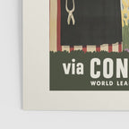 1950s Paris Vintage Travel Poster Poster Gallery Image 3