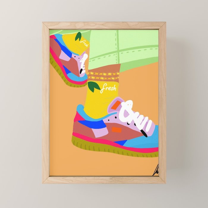 Strawberry Mini Art Print Gallery Image 1