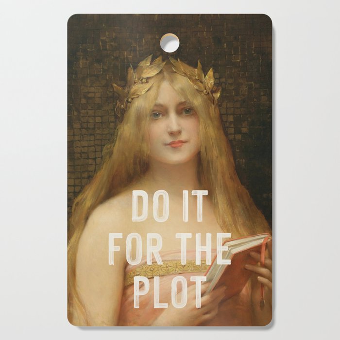 Do It For The Plot Cutting Board Gallery Image 1