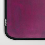 Purple Wine Yellow OchreMid Century Modern Abstract Minimalist Rothko Color Field Squares Laptop Sleeve Gallery Image 3