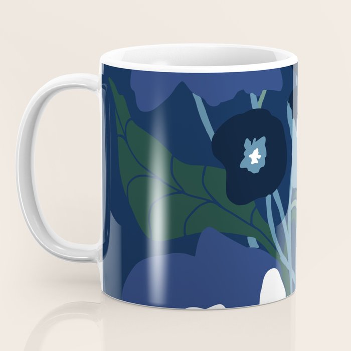 outside in my garden by night Coffee Mug Gallery Image 3