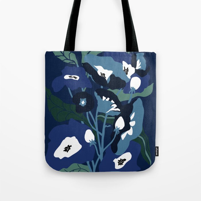 outside in my garden by night Tote Bag Gallery Image 1