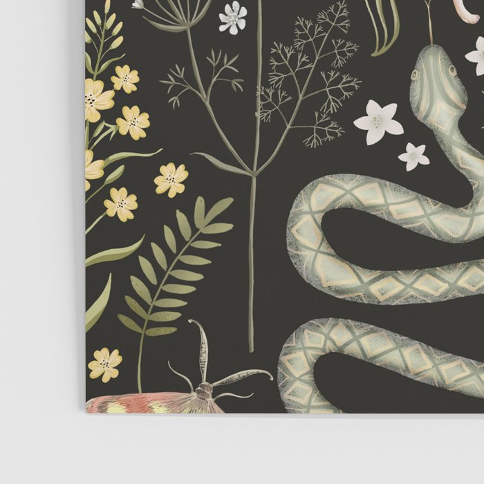 Enchanted Magical Midnight Forest II Poster Gallery Image 3