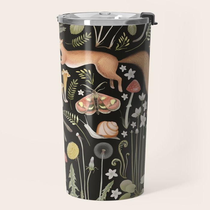 Enchanted Magical Midnight Forest II Travel Mug Gallery Image 2