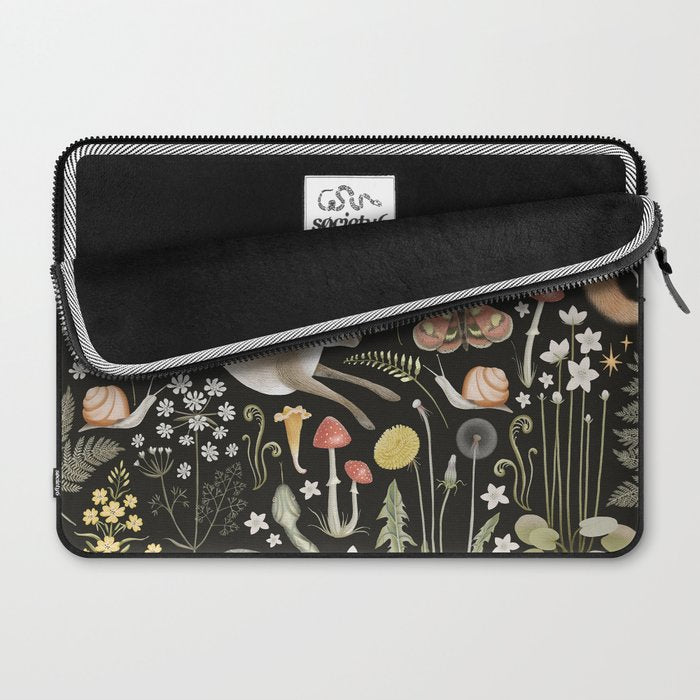 Enchanted Magical Midnight Forest II Laptop Sleeve Gallery Image 2