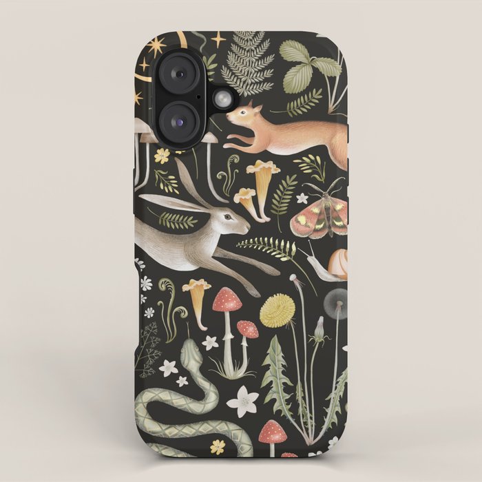 Enchanted Magical Midnight Forest II iPhone Case Gallery Image 1