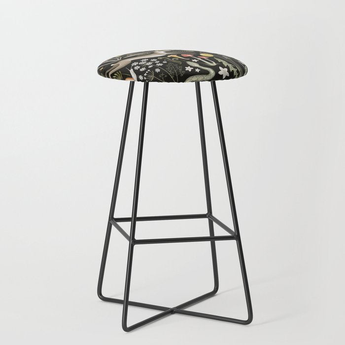Enchanted Magical Midnight Forest II Stool Gallery Image 1