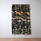Enchanted Magical Midnight Forest II Window Curtain Gallery Image 3