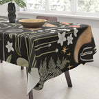 Enchanted Magical Midnight Forest II Tablecloth Gallery Image 3