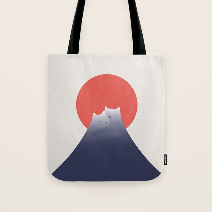 Cat Landscape 98 Tote Bag Gallery Image 1
