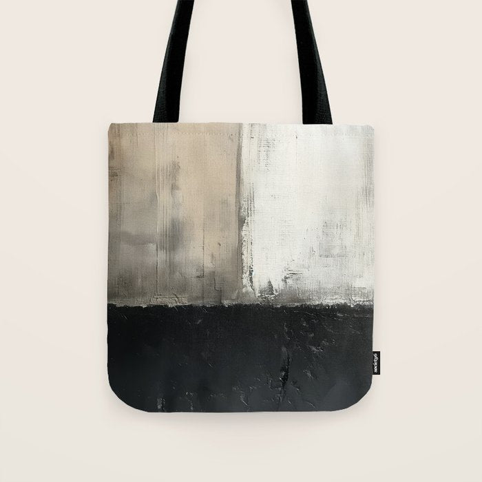 Neutral Abstract III Tote Bag Gallery Image 1