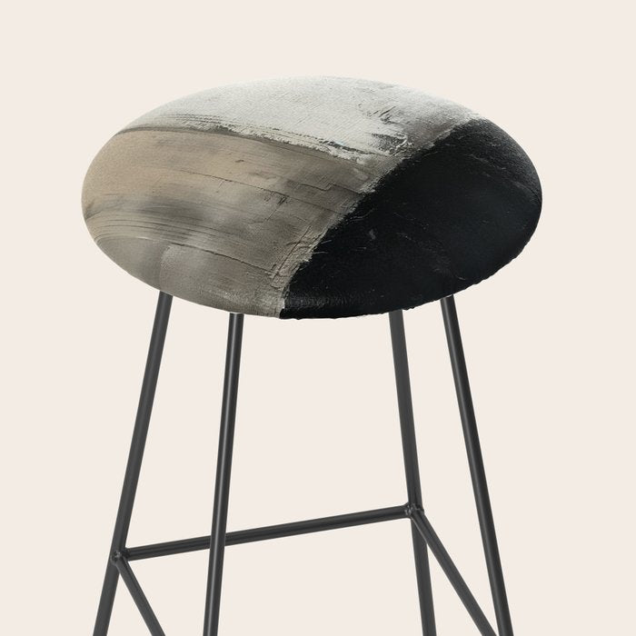 Neutral Abstract III Stool Gallery Image 2