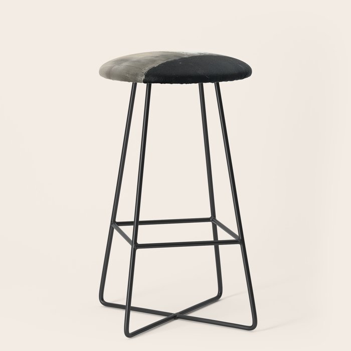 Neutral Abstract III Stool Gallery Image 1