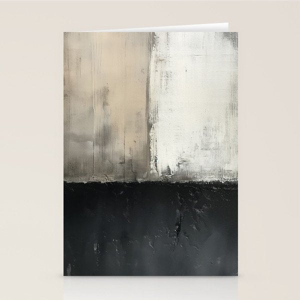 Neutral Abstract III Stationery Card Gallery Image 2