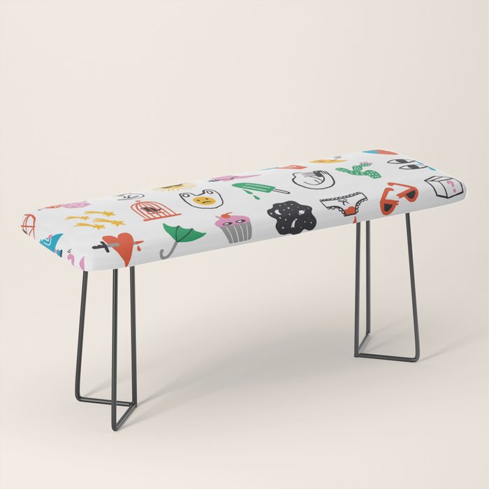 Relevant Symbols Bench Gallery Image 1