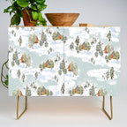Winter wonderland illustration  Credenza Gallery Image 1