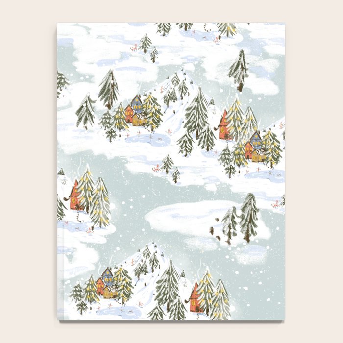Winter wonderland illustration  Notebook Gallery Image 4