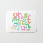 Oh What Fun Bath Mat Gallery Image 1