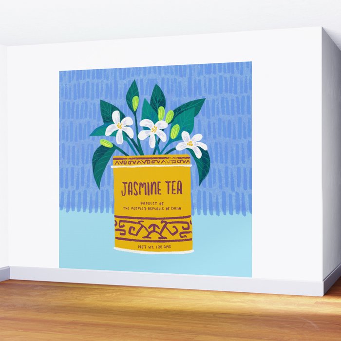 Jasmine Bouquet Florals Wall Mural Gallery Image 2