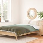 "Take Heart, Dear Traveller, Light Will Meet You In Wild Places." | Landscape Design Duvet Cover Gallery Image 2