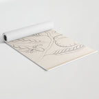 Peaches - Line Art 2 Yoga Mat Gallery Image 2