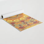 Flower Of Life Mandala (Sun) Yoga Mat Gallery Image 2